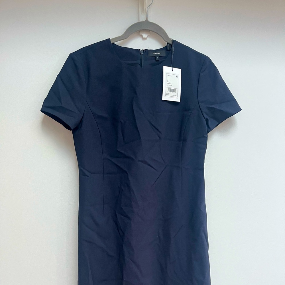 Theory Navy Suit Dress